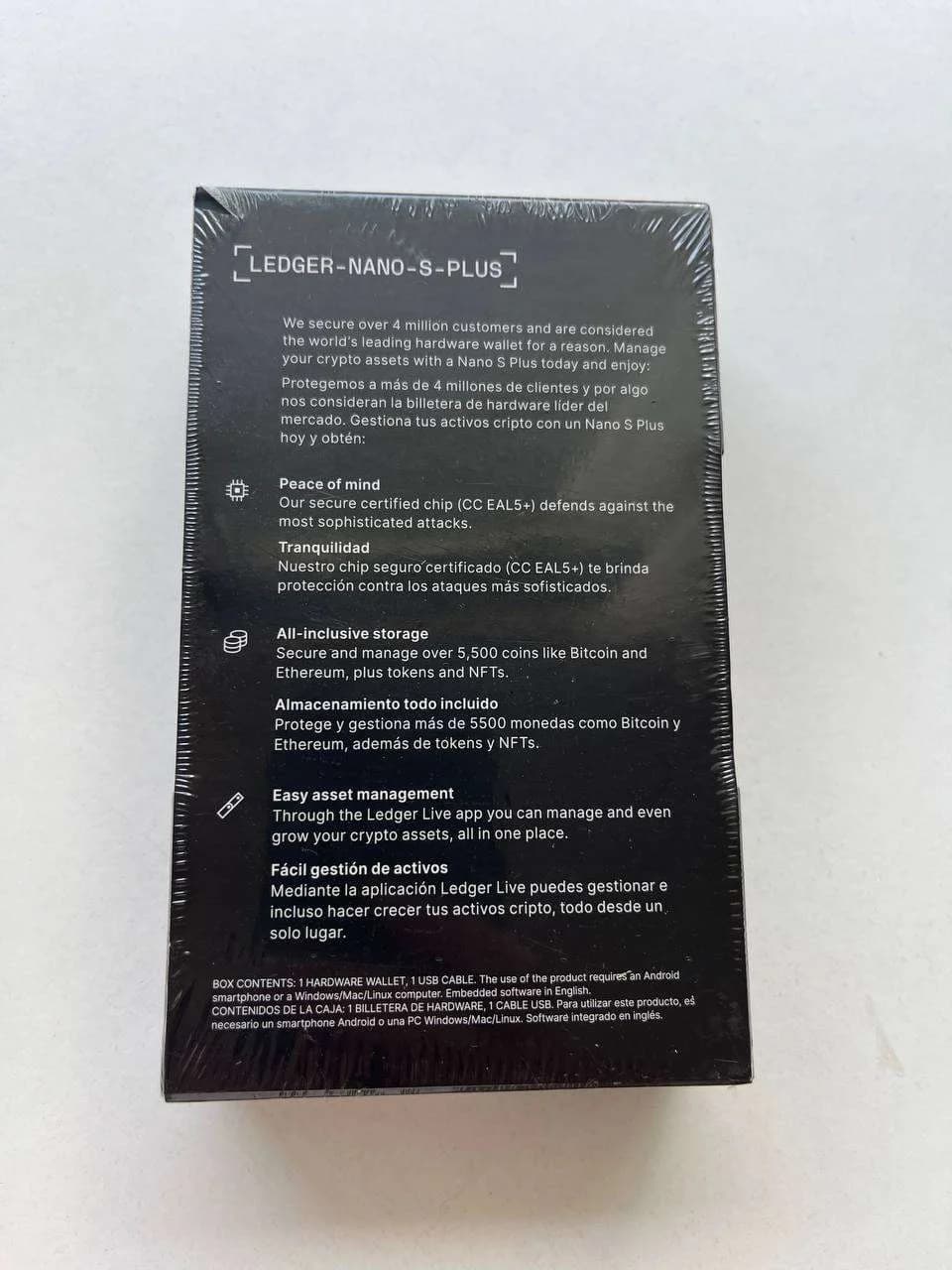 Продам новый криптокошелек Ledger Nano S Plus Signer