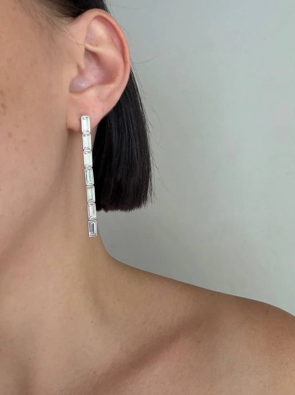 Оригинальные сережки Swarovski
