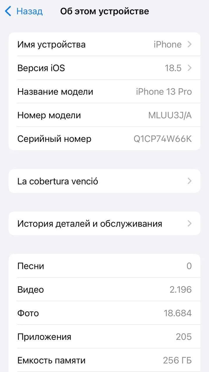iPhone 13 Pro — 256ГБ