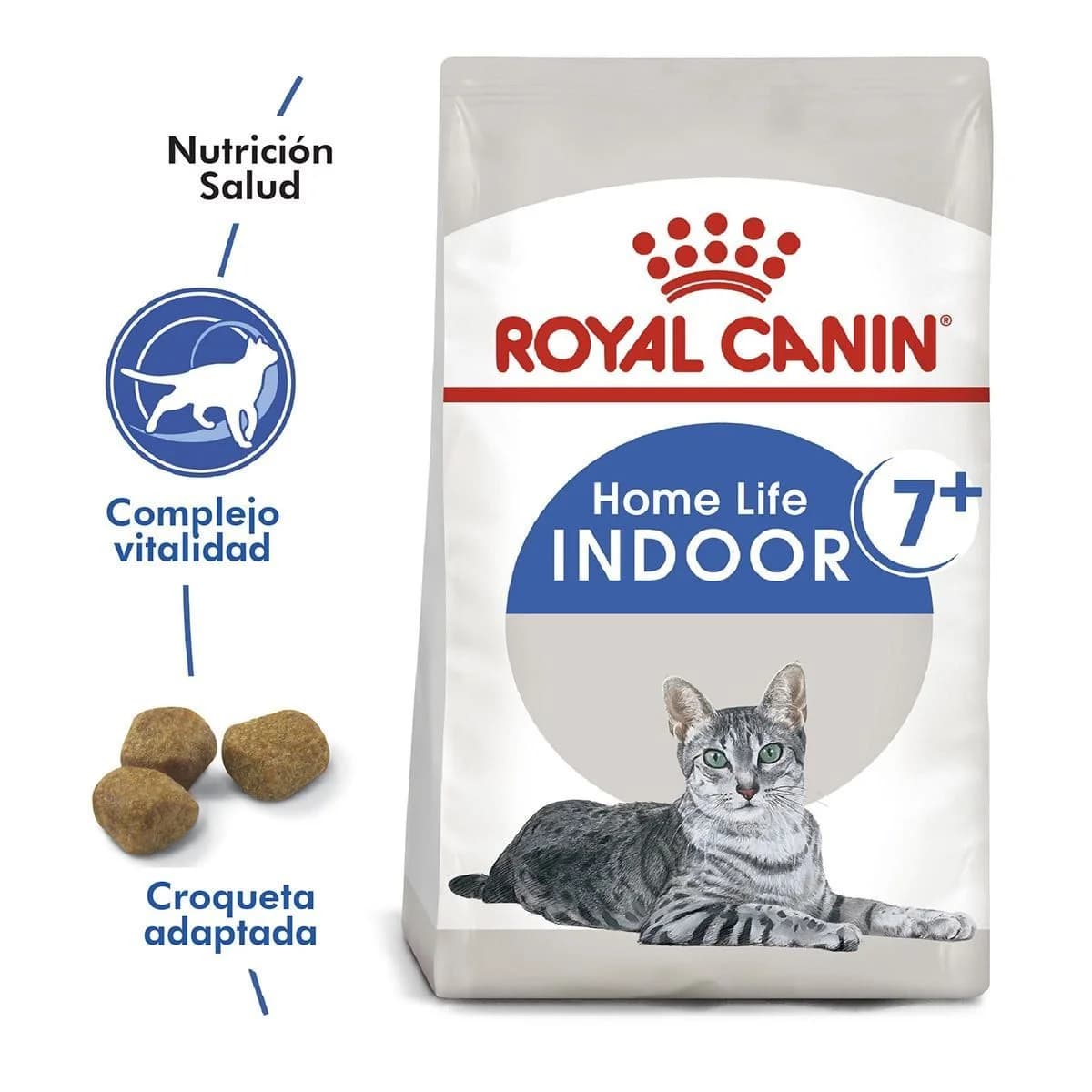 Продам кошачий корм для кошек royal canin indoor 7+ 7.5 кг
