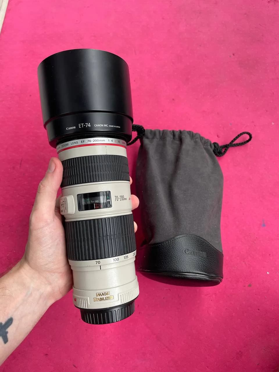 Объектив canon ef 70-200 f4 L is