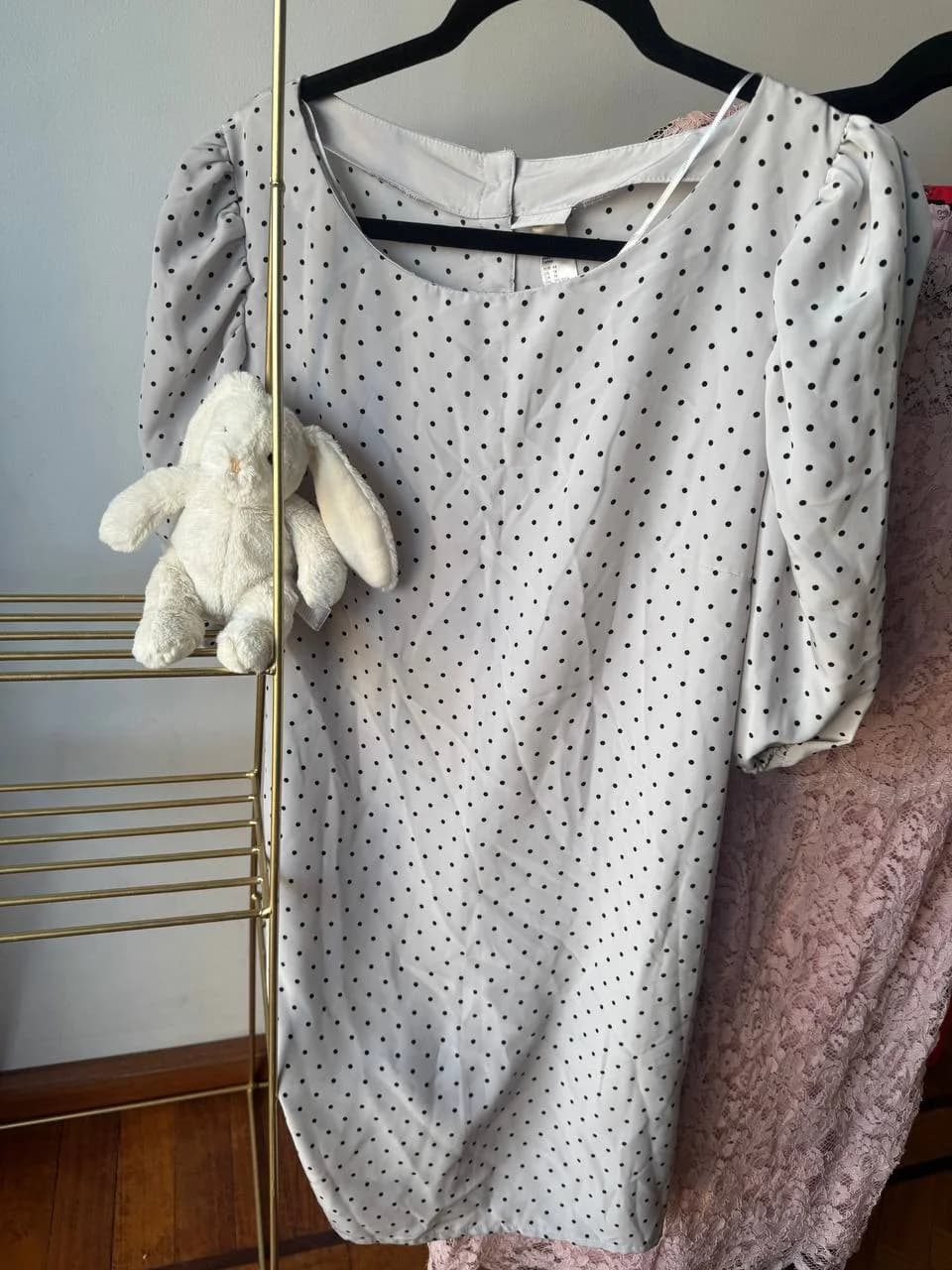 Платье в горошек H&M