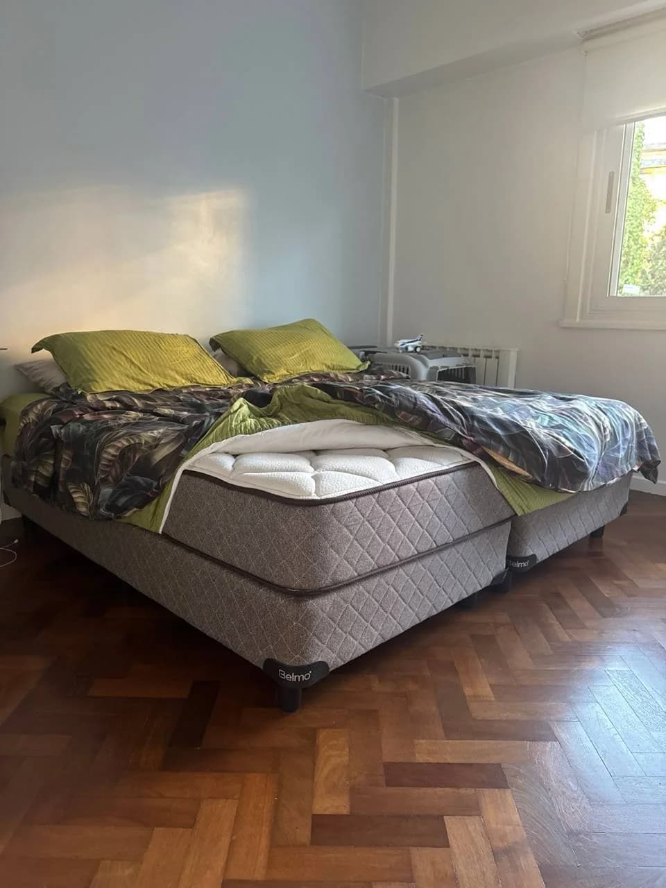 Двуспальная кровать Belmo с матрасом