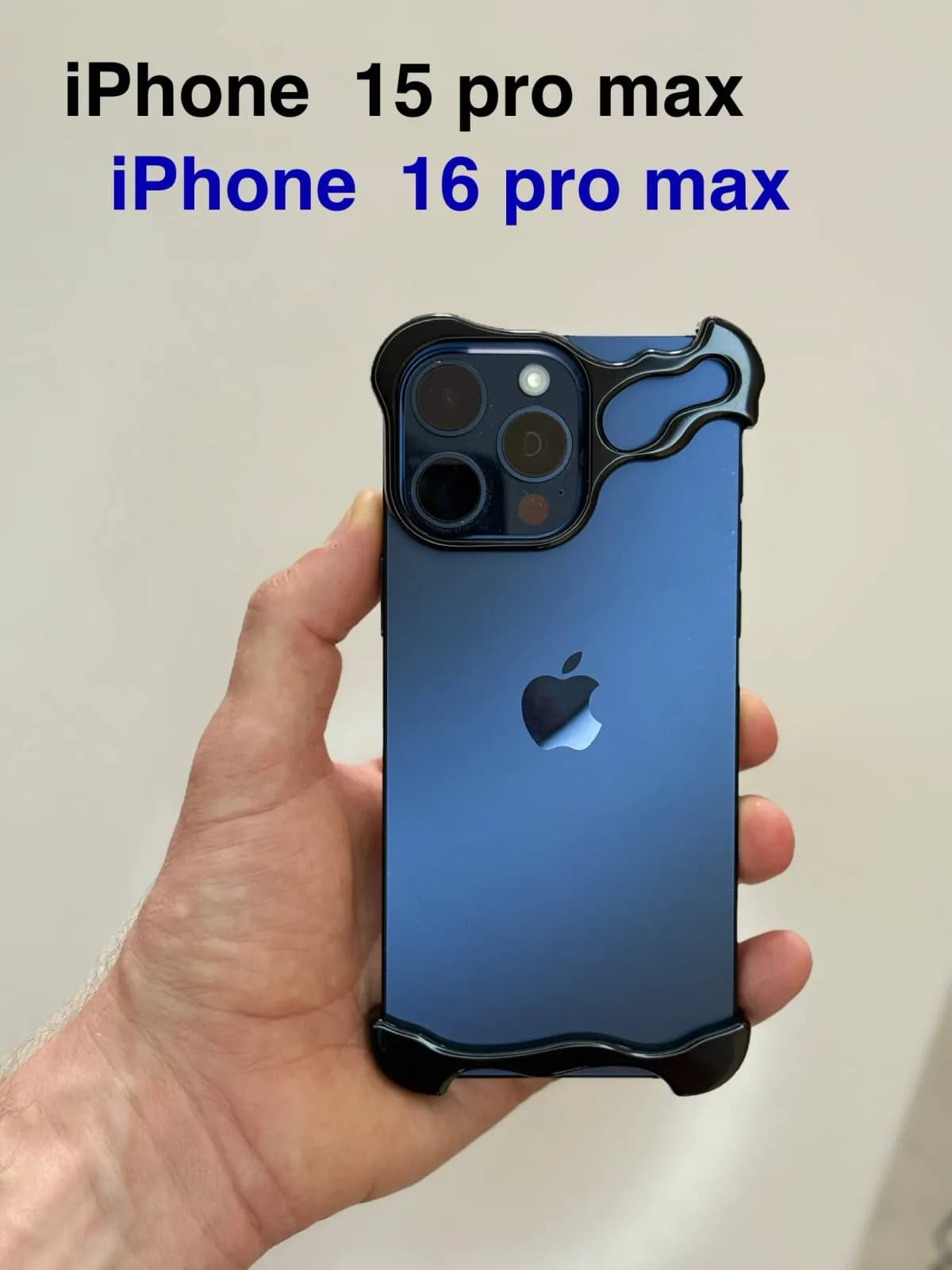 Чехлы металлические iPhone 16 Pro Max