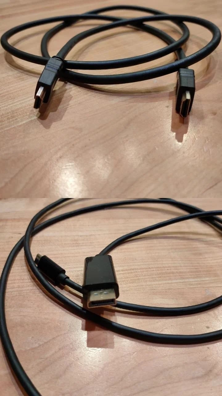 Кабели HDMI и USB-C DisplayPort