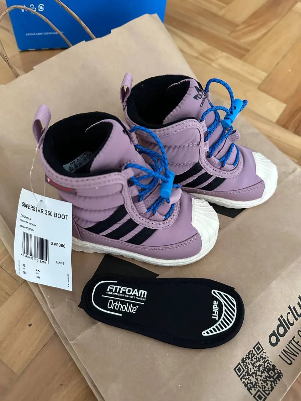 Ботиночки adidas Primaloft 20-21