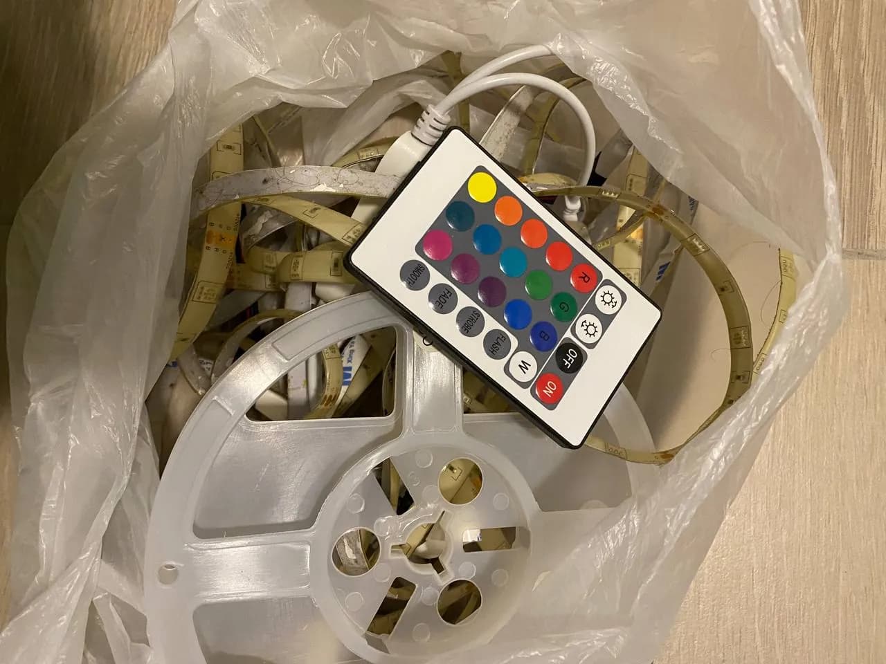 RGB LED-лента 10 метров с пультом