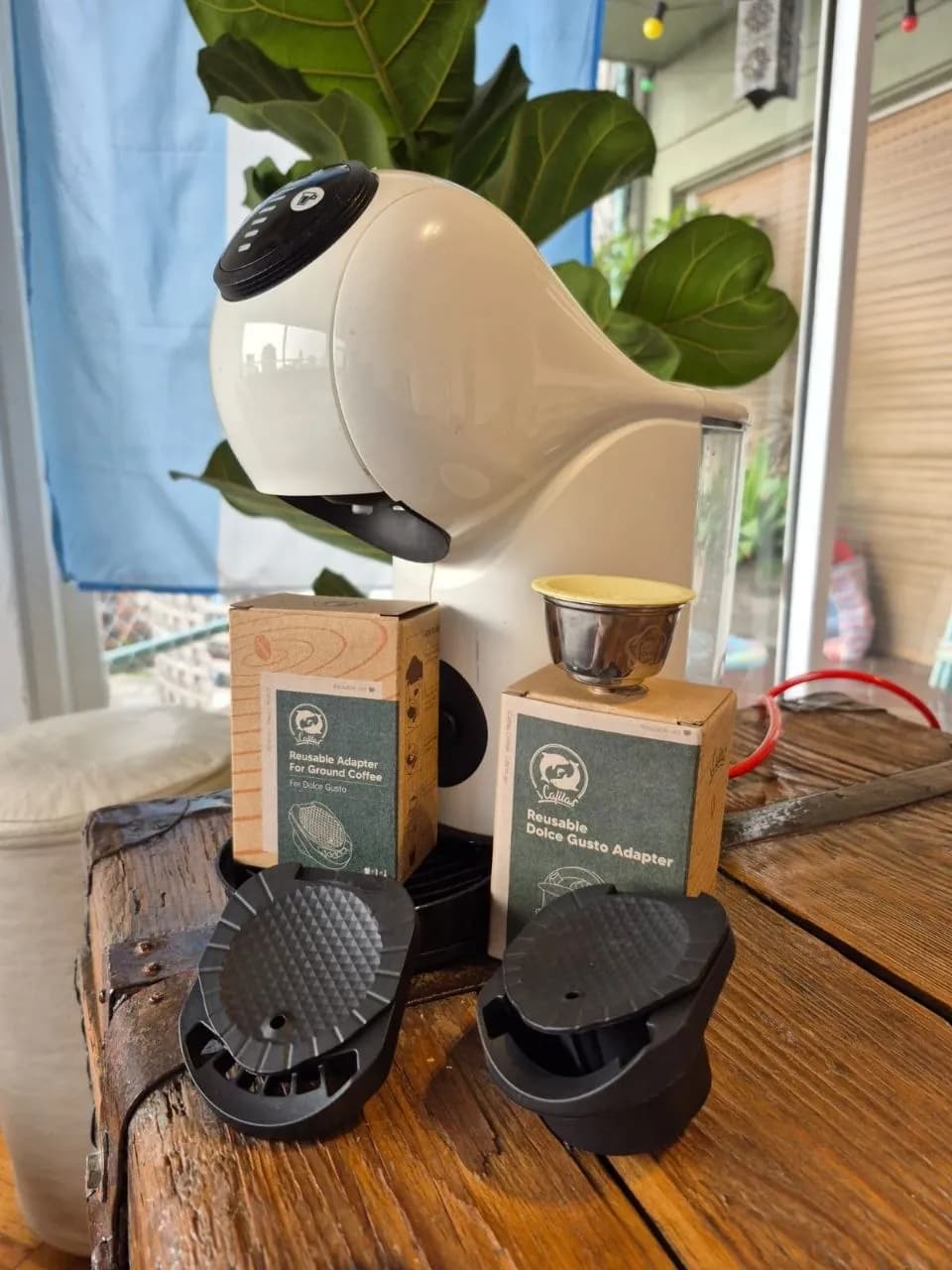 Кофеварка Dolce Gusto с адаптерами