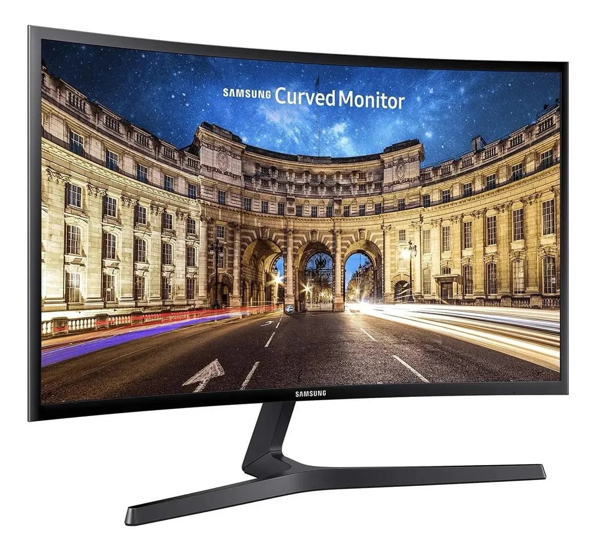 Монитор Samsung 27 изогнутый FullHD на кронштейне