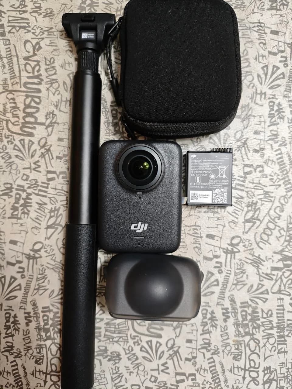 DJI Osmo 360 монопод доп. аккумулятор чехол