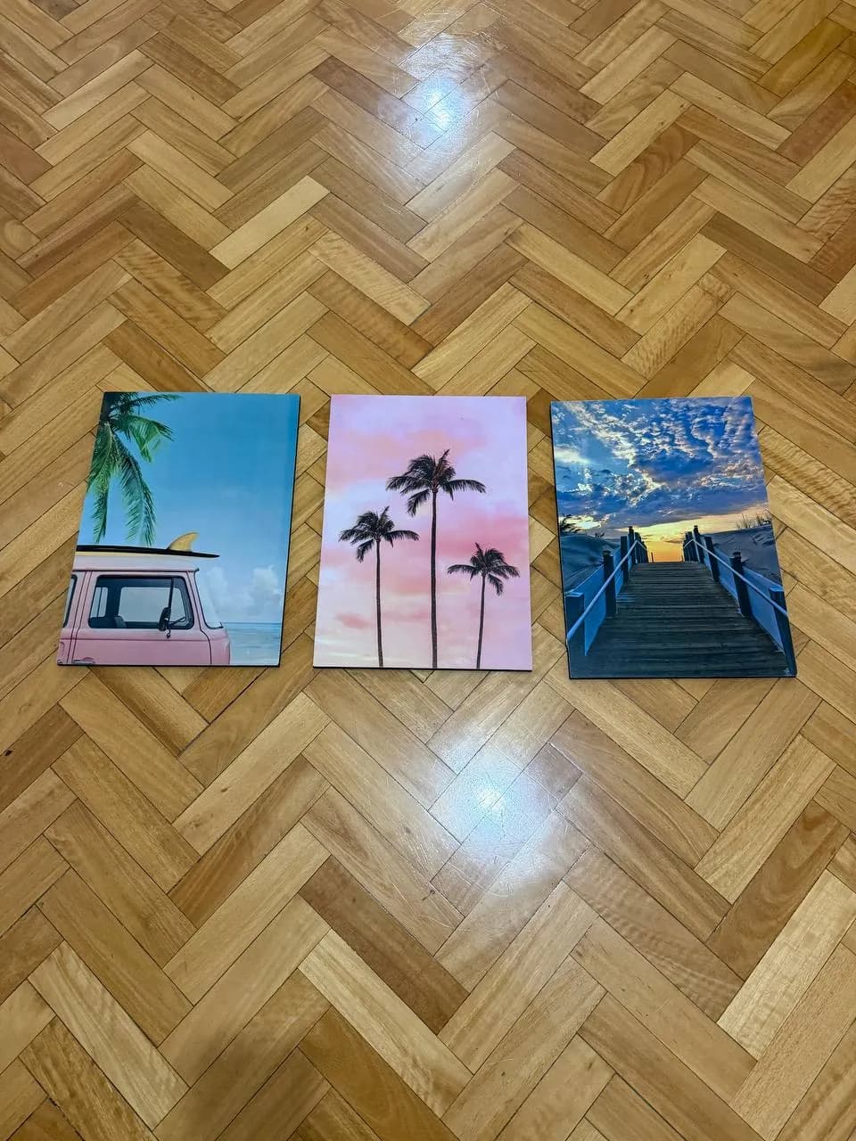 Картины декоративные 3 шт 28x40