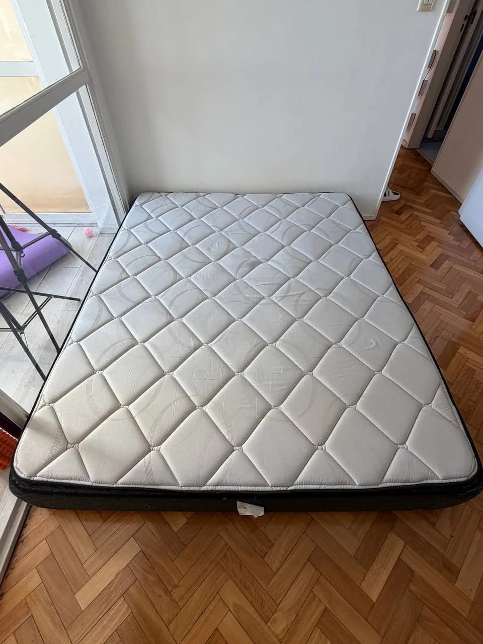 Матрас двуспальный 160x200 средней жёсткости