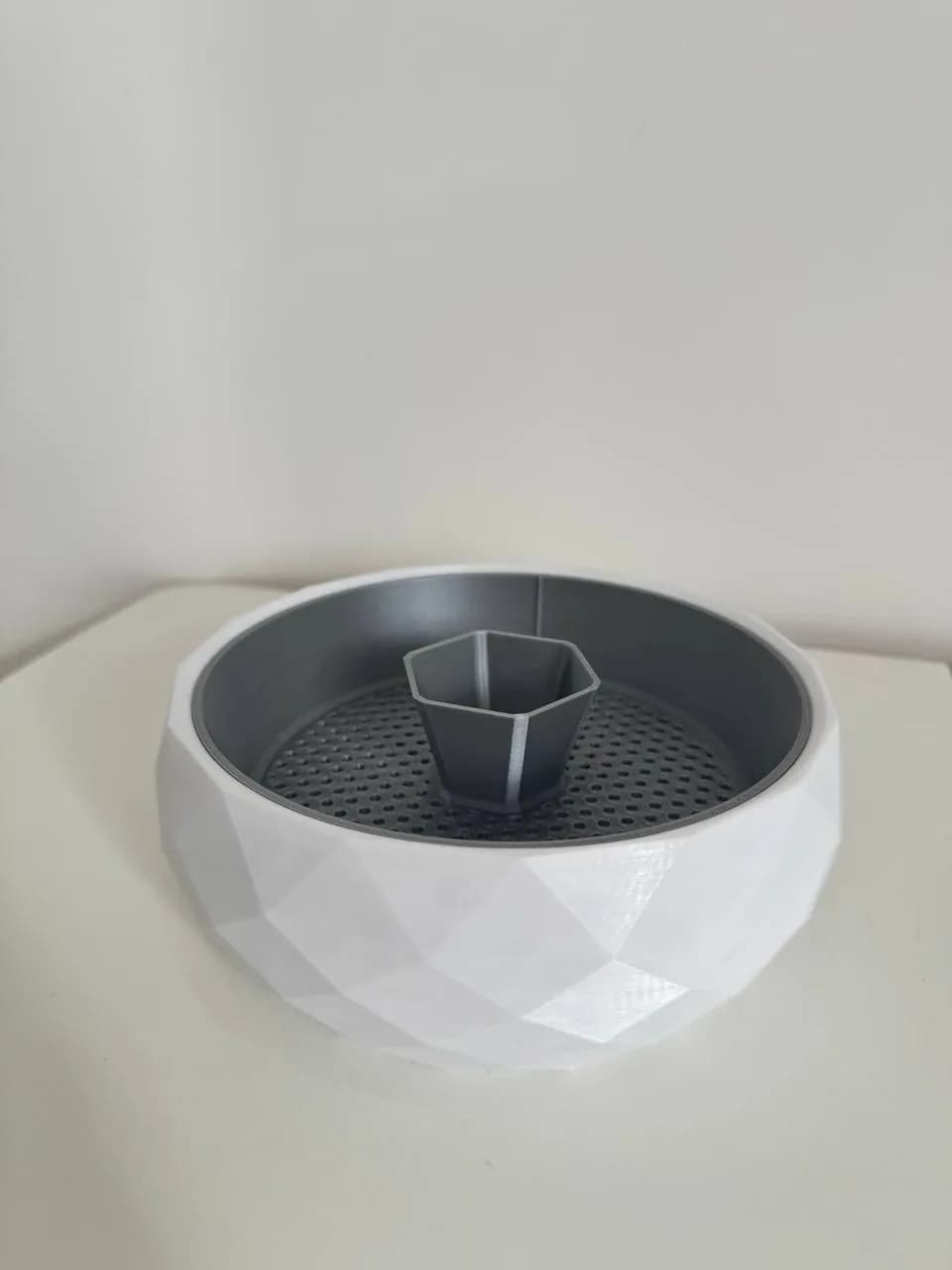 Тарелка для фисташек с двойным дном 3D-печать