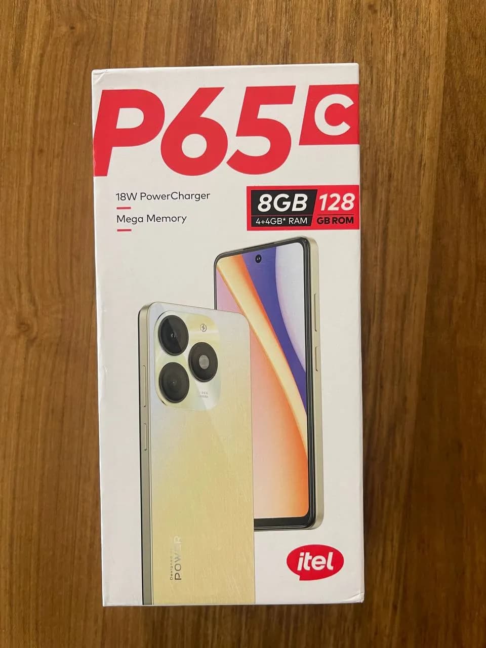 Смартфон itel P65C 4+128GB новый