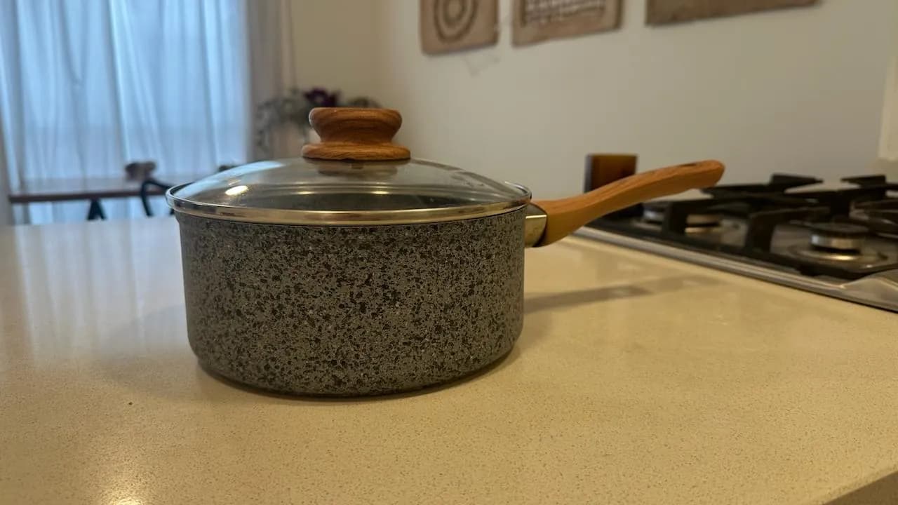 Ковш и кастрюля набор кухонный