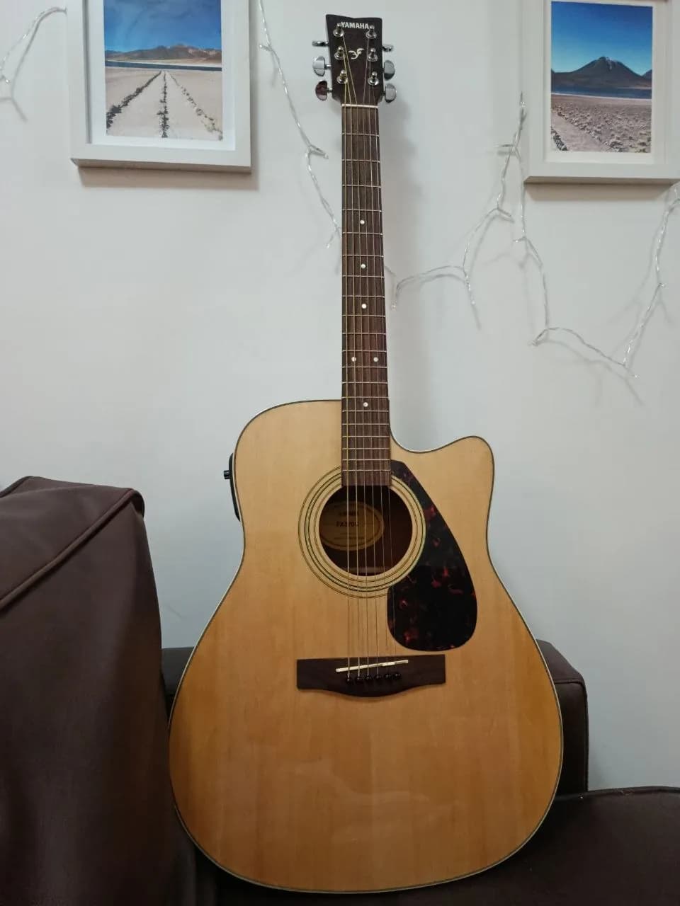 Гитара Yamaha FX370C с чехлом и тюнером
