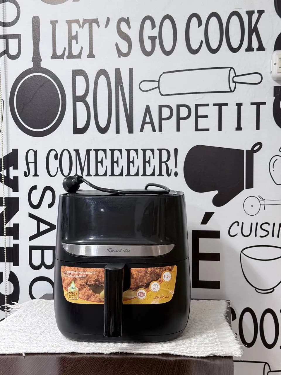 Аэрофритюрница Smart-tek Air Fryer 5.5 л б/у