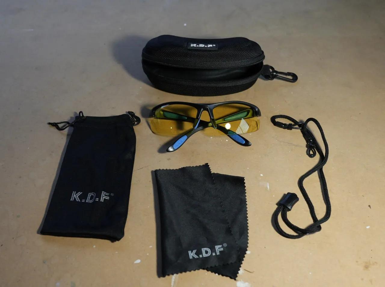 Спортивные очки K.D.F. для велосипеда