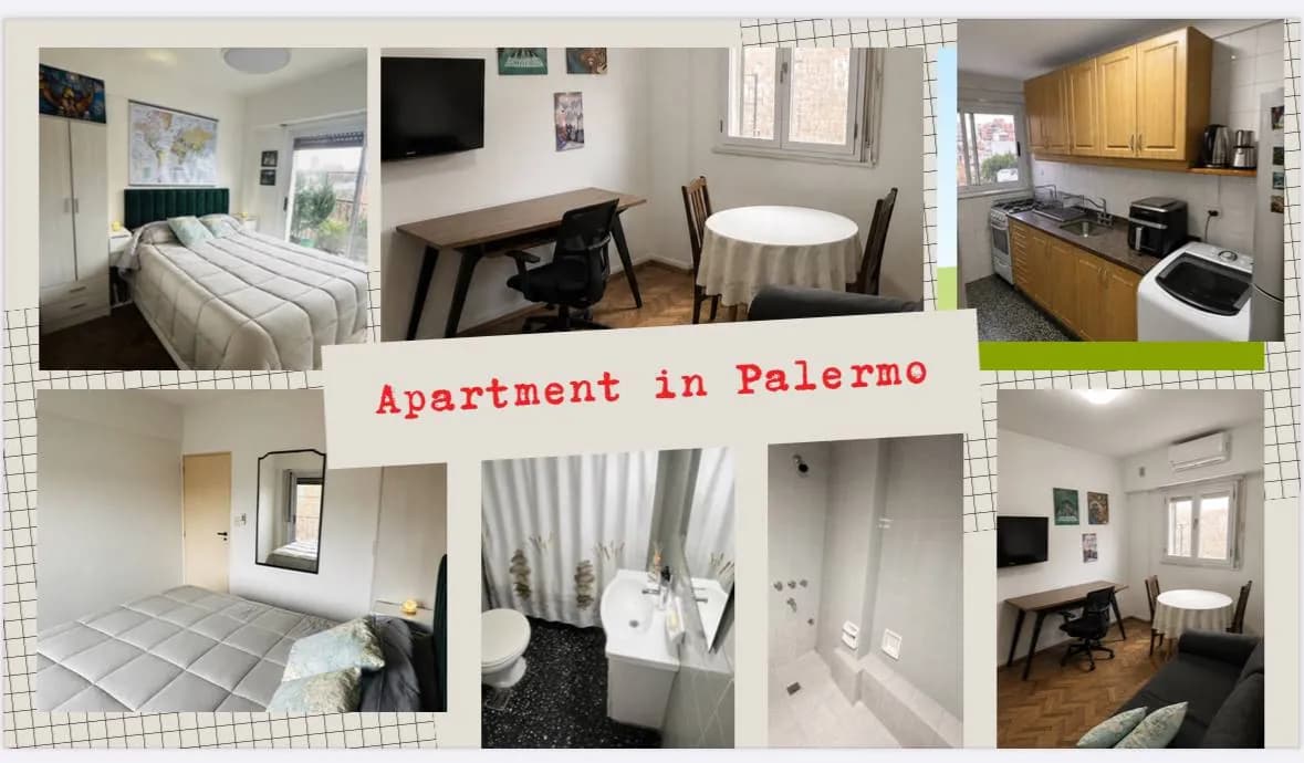 Аренда 1-комнатной квартиры Palermo Soho