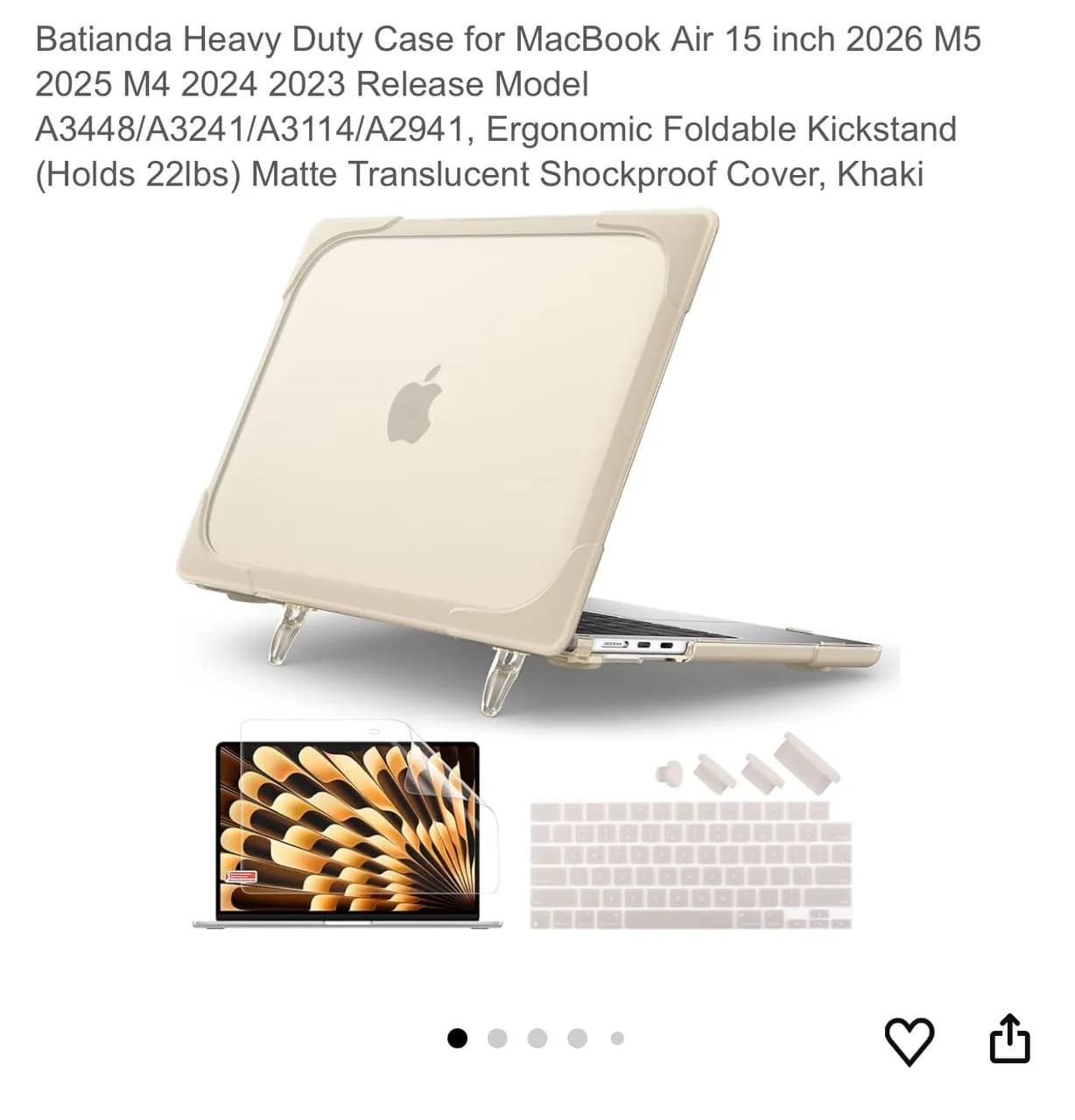 Чехол для MacBook Air 15