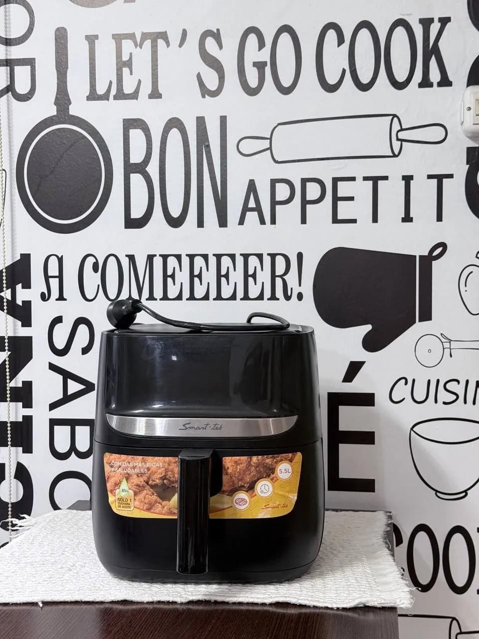 Аэрофритюрница Smart-tek Air Fryer 5.5 л