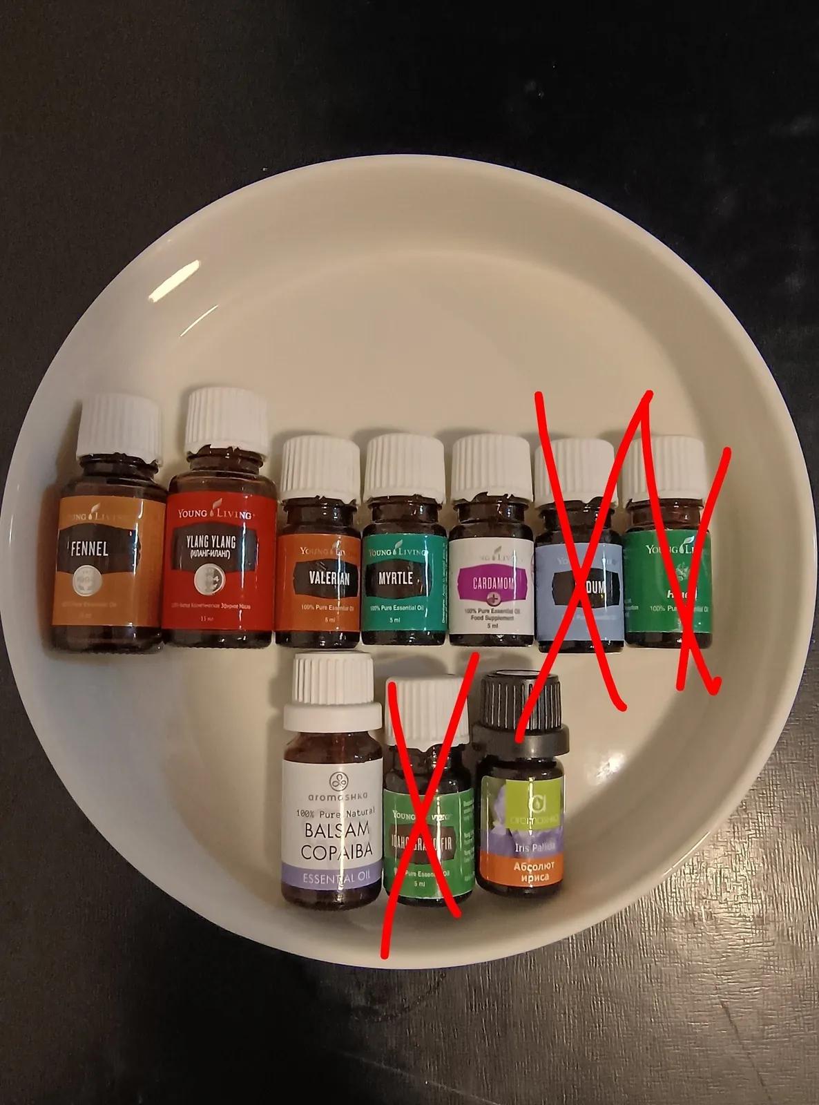 Эфирные масла Young Living Аромашка 7 видов