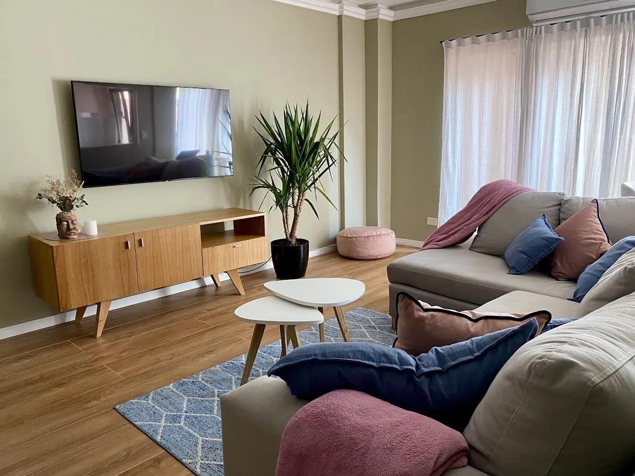 3к квартира Las Cañitas Maure 1700 с патио 1800 USD