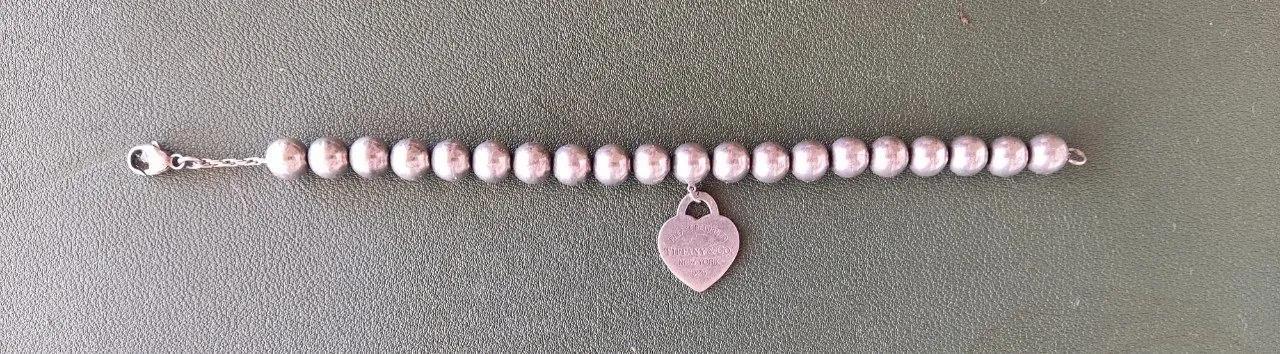 Браслет Tiffany Co Heart Tag серебро 925