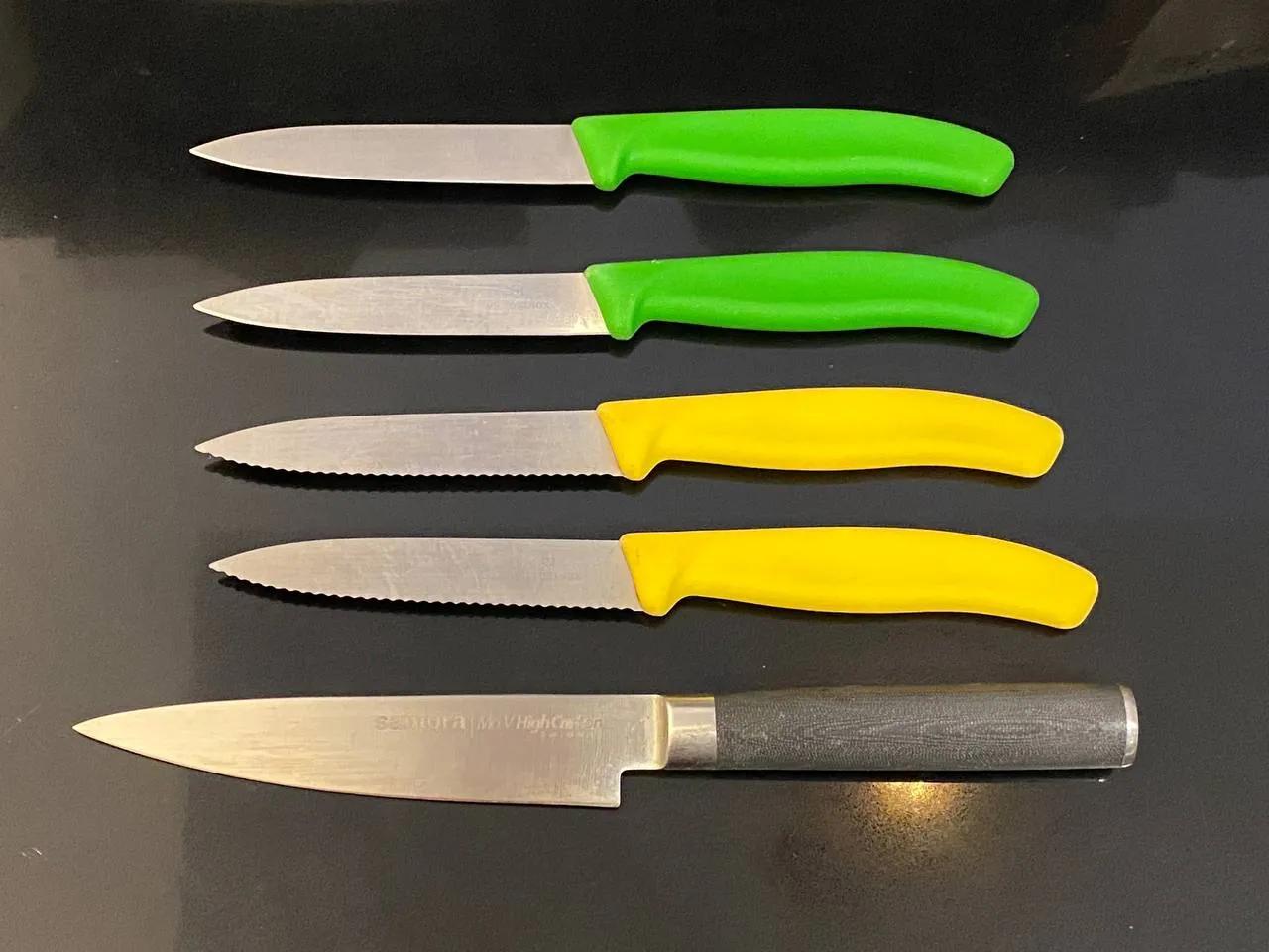 Ножи кухонные Victorinox Samura набор 5 штук