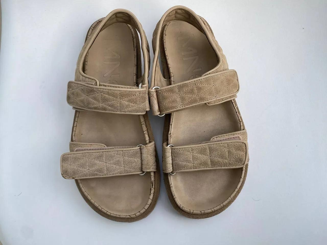 Босоножки-платформа Mango замша 37-38