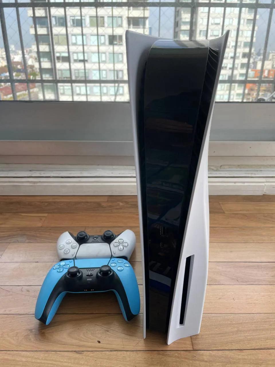 PlayStation 5 CD привод два джойстика