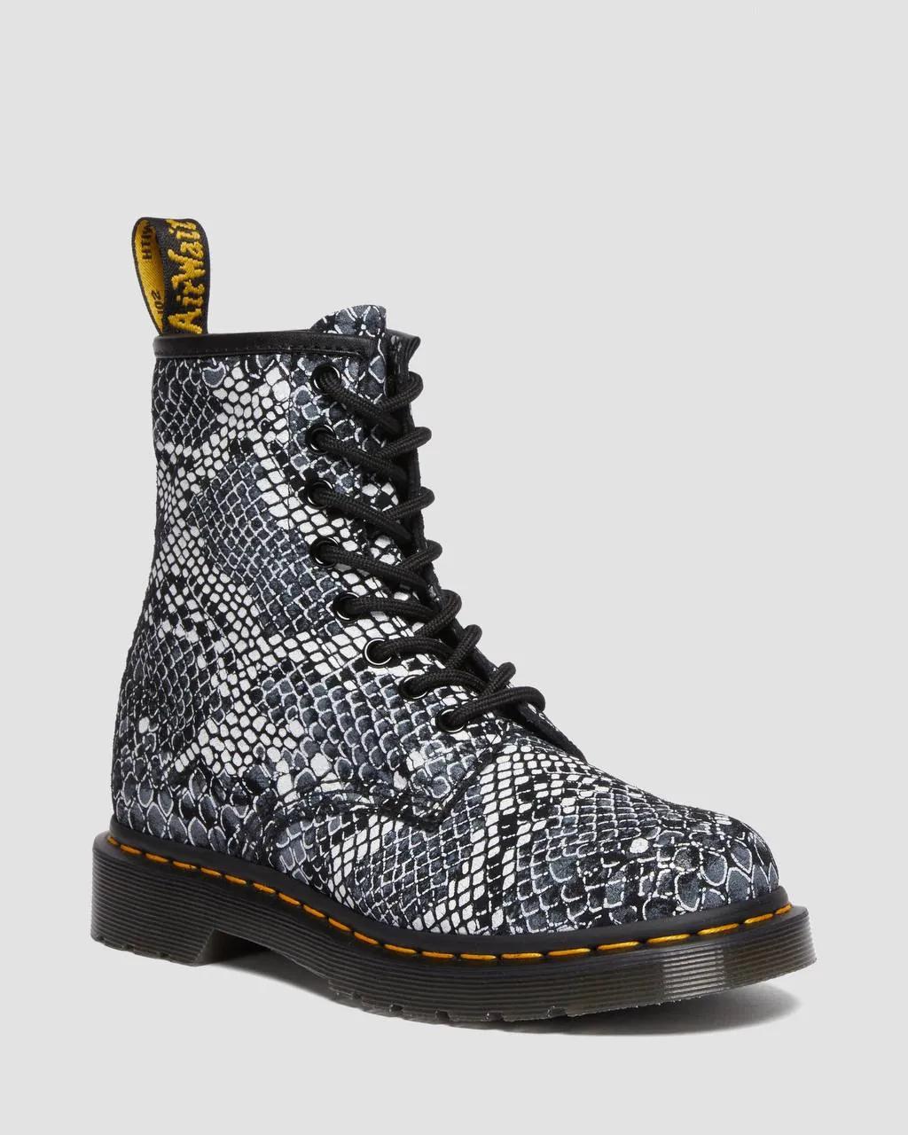 Dr. Martens 1460 Snake Print замша 39eu новые