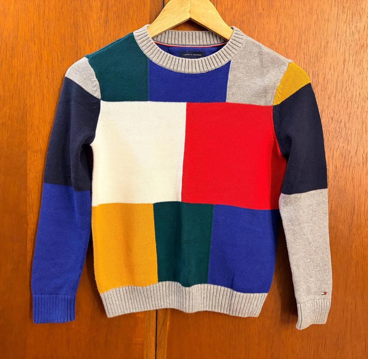 Свитер Tommy Hilfiger 8-10 лет, 100% хлопок