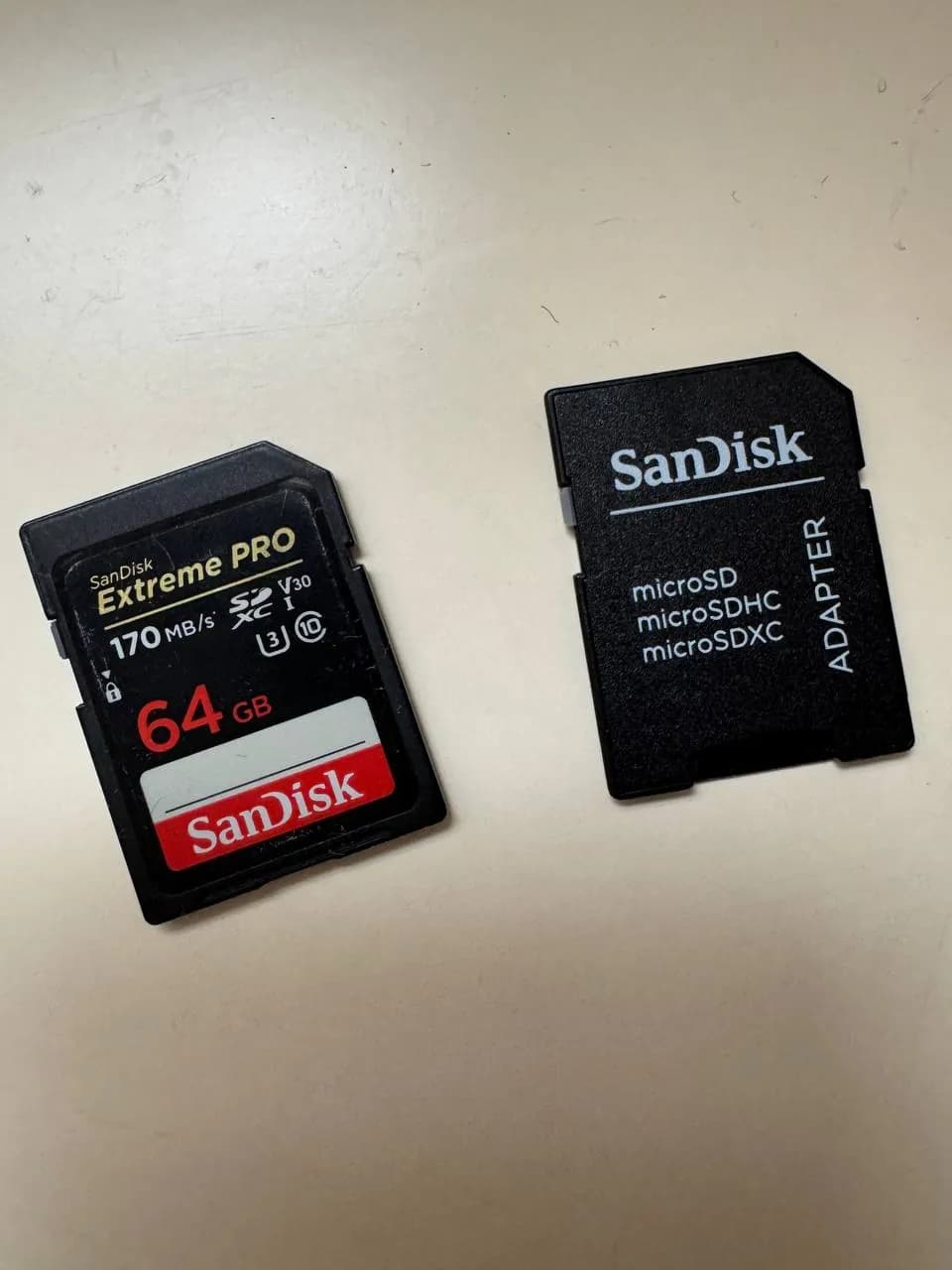 Карта памяти SanDisk Extreme PRO SD 64GB