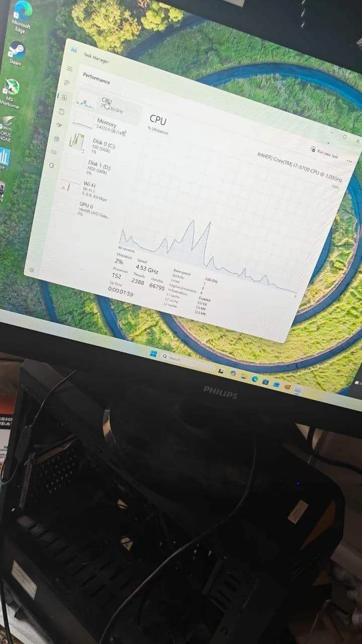Компьютер i7-9700 GTX 1080 Ti