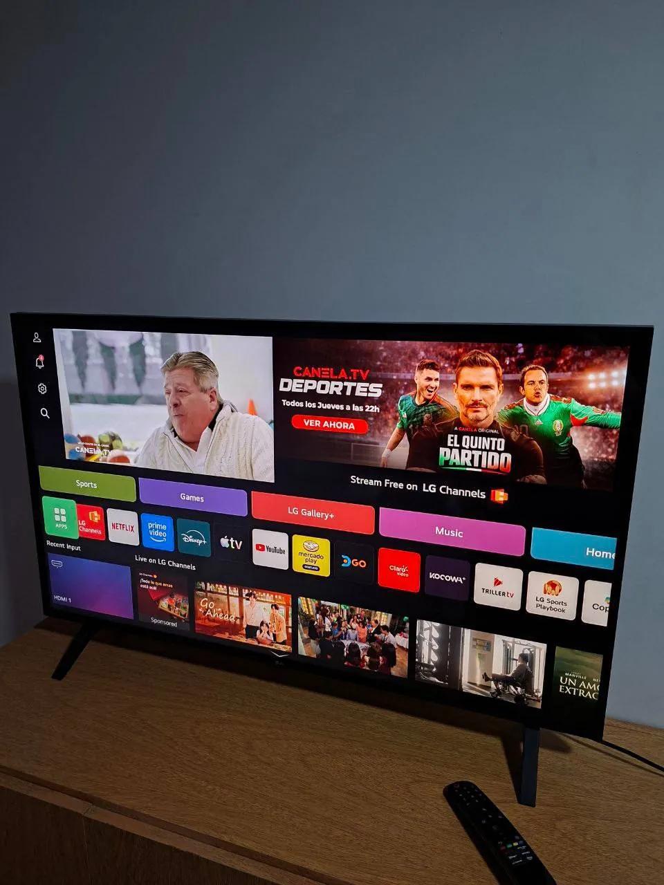 Телевизор LG 43 дюйма 4K Smart TV