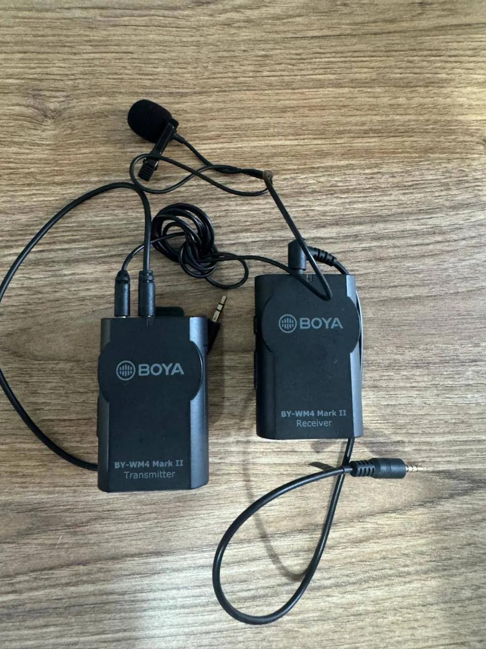 Беспроводной петличный микрофон Boya