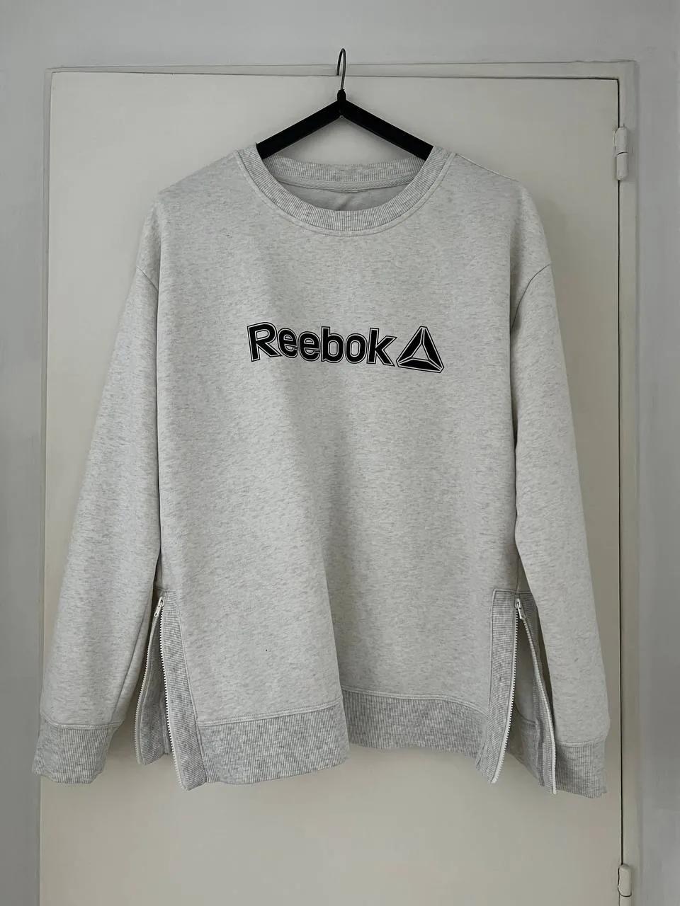 Свитшот Reebok унисекс новый без капюшона