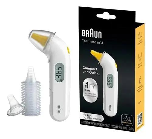 Термометр ушной Braun инфракрасный бесконтактный