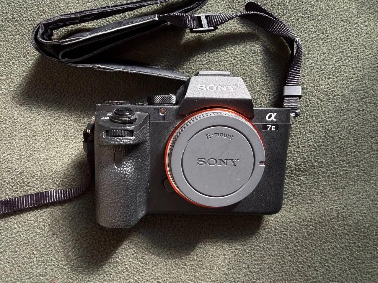 Камера Sony A7 II беззеркальная без объектива