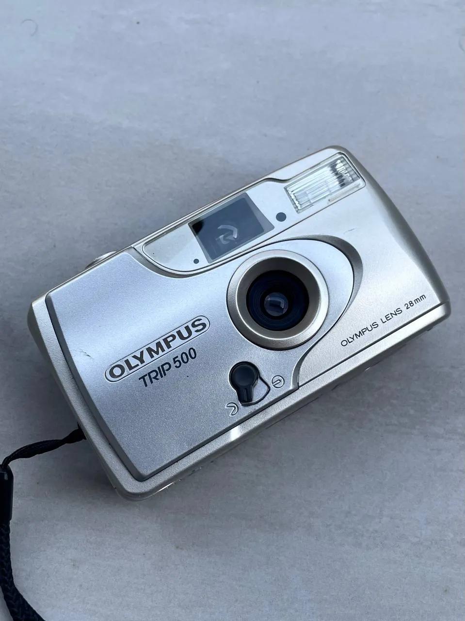 Плёночный фотоаппарат Olympus автомат
