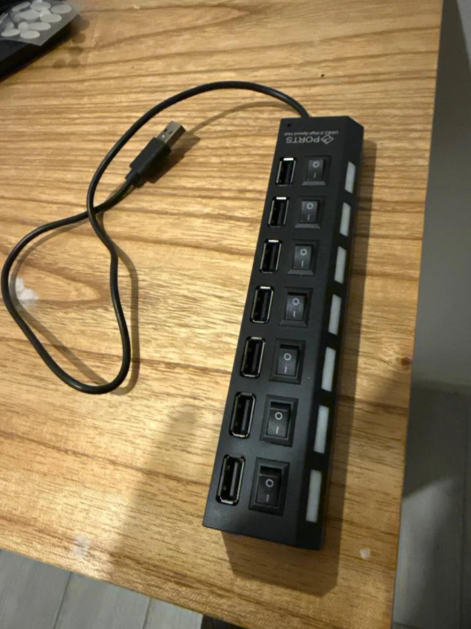 USB Hub 7 портов почти новый