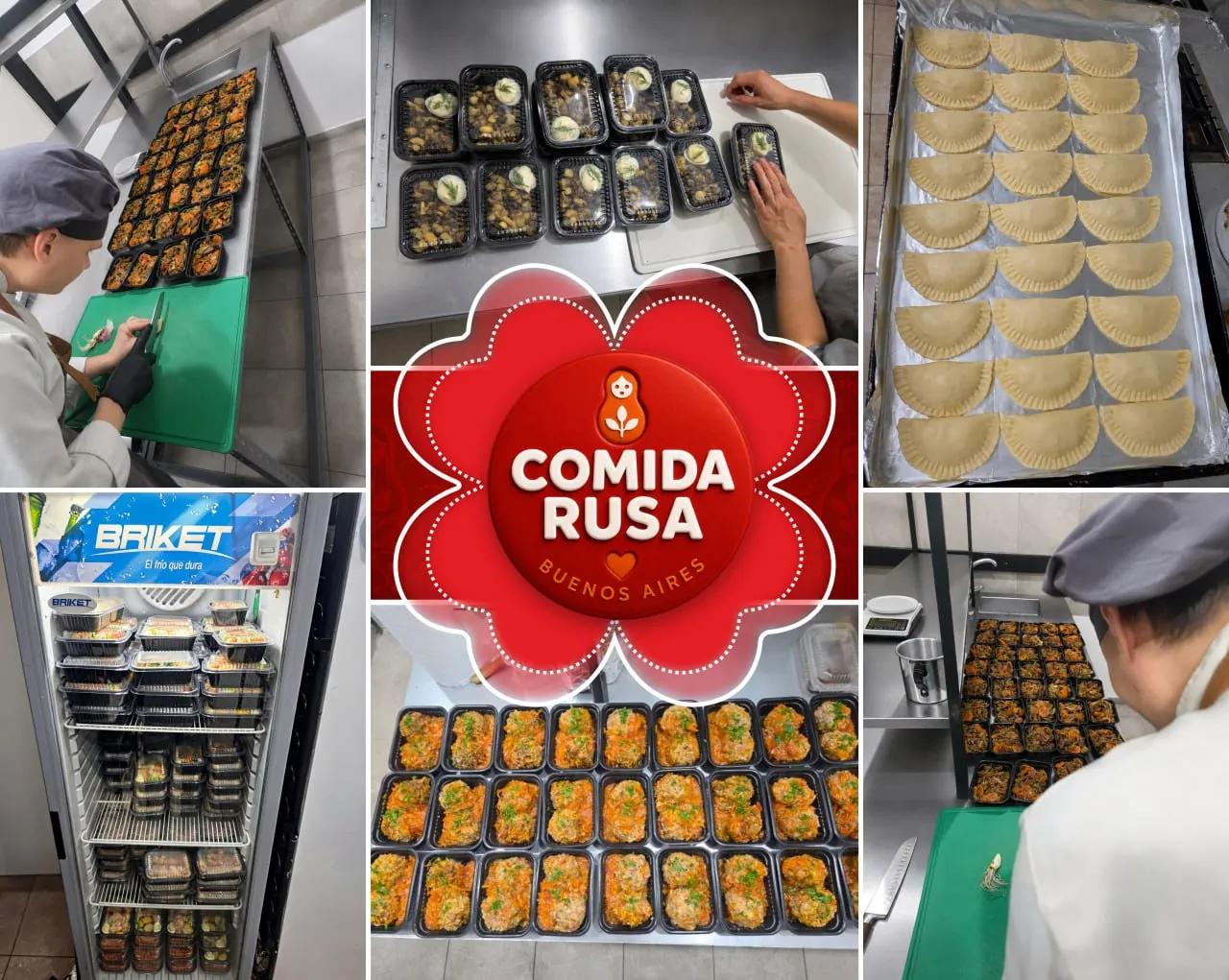 Готовые рационы с доставкой Comida Rusa
