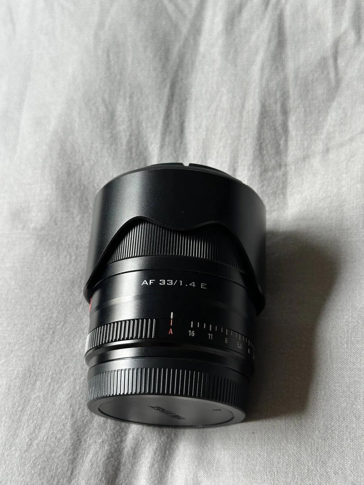Объектив Viltrox AF 33mm f1.4 Sony E