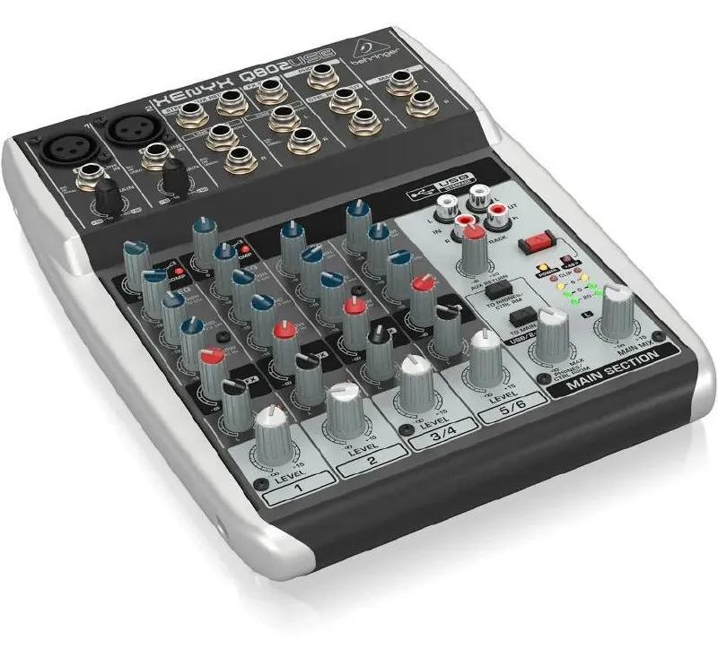 Микшерный пульт Behringer Xenyx Q802USB новый