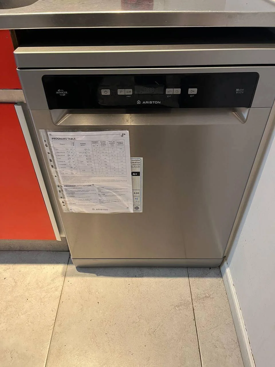🍽 Посудомоечная машина Ariston LFO 3T121 W X AG 1