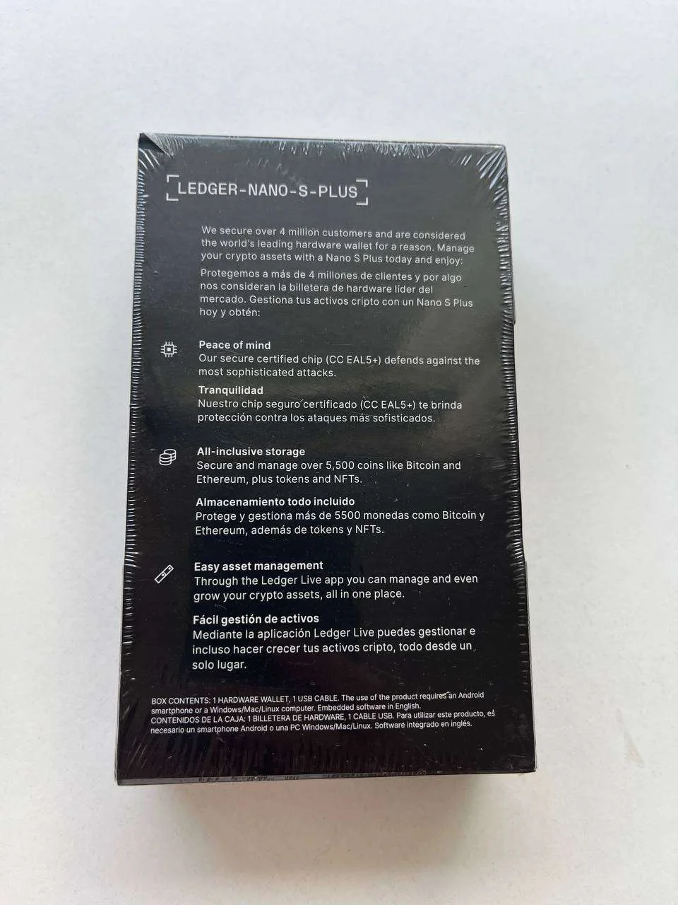 Продам новый криптокошелек Ledger Nano S Plus Signer 1