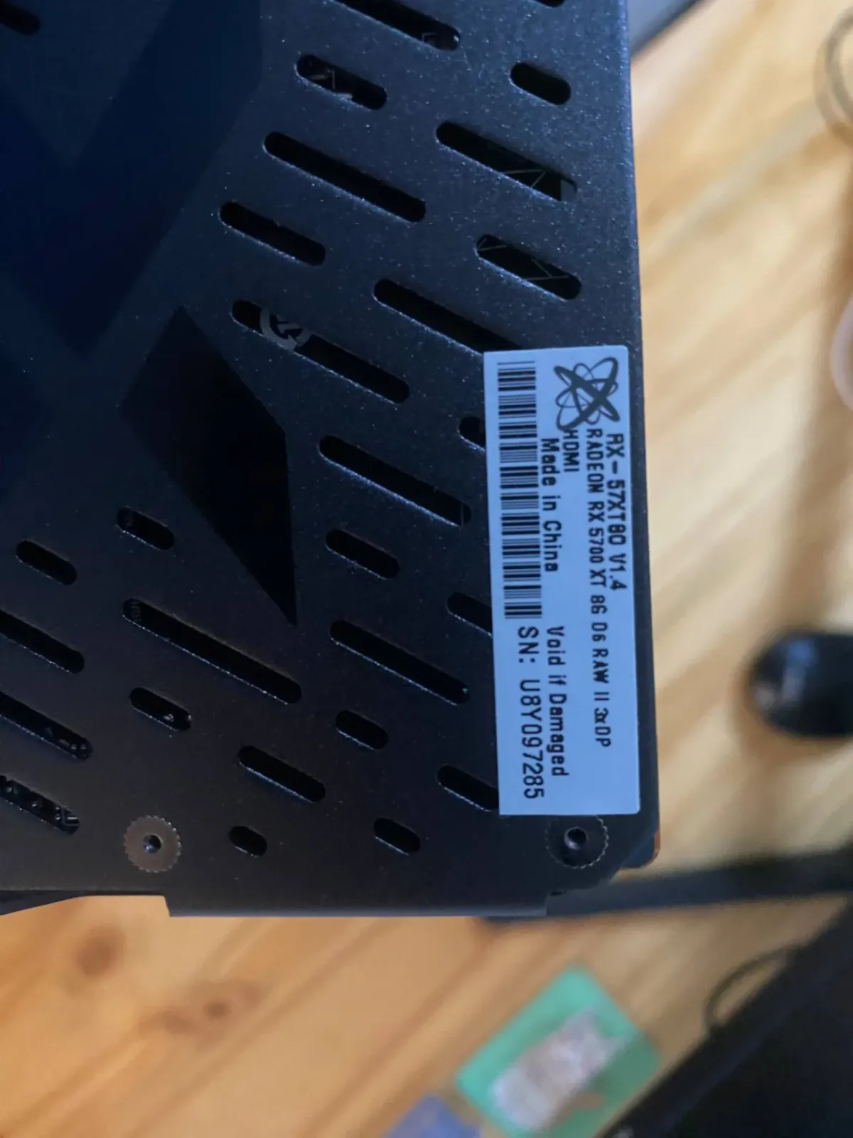 Видеокарта Radeon 5700xt 8gb 2
