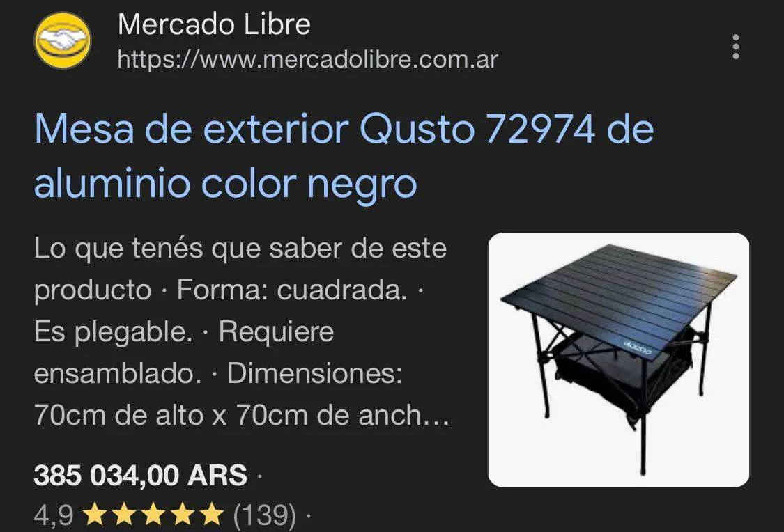 Продам складной столик для пикника Qusto 72974 70x70x70 4