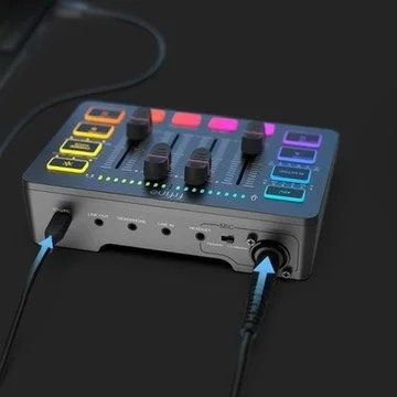 Микшер Fifine Ampligame SC3 gaming mixer 5